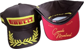 Ferrari Curved Adjustable Hats 125841
