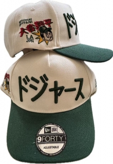 Los Angeles Dodgers MLB 9FORTY Curved Adjustable Hats 125930