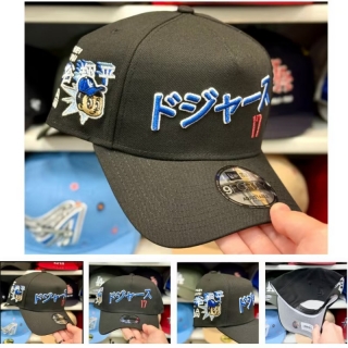 Los Angeles Dodgers MLB 9FORTY Curved Adjustable Hats 126061