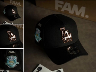 Los Angeles Dodgers MLB 9FORTY Curved Adjustable Hats 126063