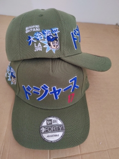 Los Angeles Dodgers MLB 9FORTY Curved Adjustable Hats 126069