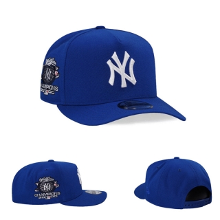 New York Yankees MLB 9FORTY Curved Adjustable Hats 126085