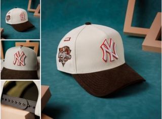 New York Yankees MLB 9FORTY Curved Adjustable Hats 126087