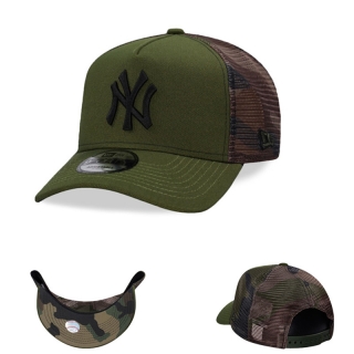 New York Yankees MLB 9FORTY Curved Mesh Adjustable Hats 126089