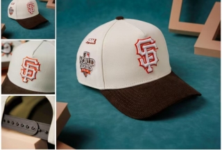San Francisco Giants MLB 9FORTY Curved Adjustable Hats 126100