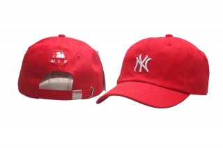 New York Yankees MLB Curved Strapback Hats 126150