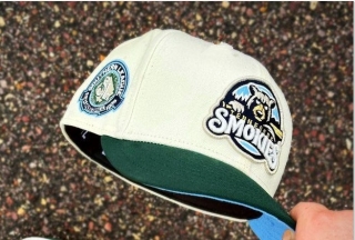 Tennessee Knoxville Smokies MLB 9FORTY Curved Adjustable Hats 126193