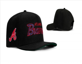 Atlanta Braves MLB Curved Adjustable Hats 122691