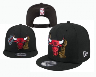 NBA Chicago Bulls Flat Snapback Hats 100435