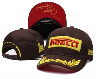 Pirelli Podium Curved Adjustable Hats 125841