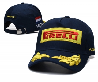Pirelli Podium Curved Adjustable Hats 125842