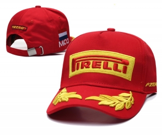 Pirelli Podium Curved Adjustable Hats 125843
