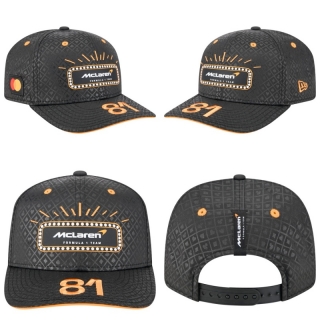 McLaren Curved Snapback Hats 126203