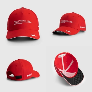 Porsche Curved Snapback Hats 126207