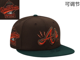 Atlanta Braves MLB Snapback Hats 126214