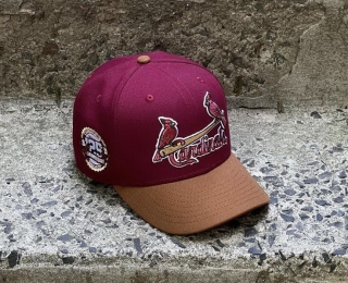 Saint Louis Cardinals MLB Curved Snapback Hats 126251