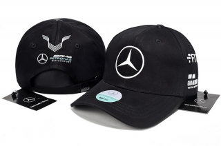 Mercedes-Bens AMG Pure Cotton High Quality Curved Adjustable Hats 126267