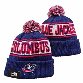 Columbus Blue Jackets NHL Knitted Beanie Hats 126281