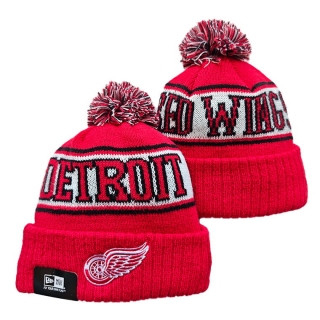 Detroit Red Wings NHL Knitted Beanie Hats 126283