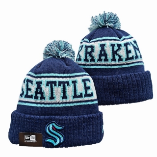 Seattle Kraken NHL Knitted Beanie Hats 126297