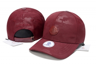 Moncler Pure Cotton High Quality Curved Adjustable Hats 126304