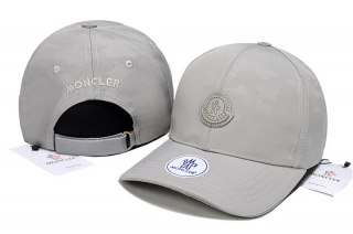Moncler Pure Cotton High Quality Curved Adjustable Hats 126305
