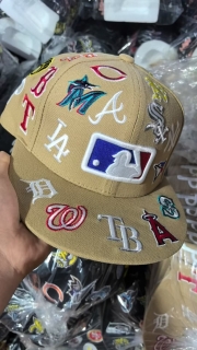 Beige MLB All-Star 59FIFTY Fitted Hats 126353