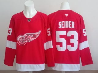 Detroit Red Wings Seider 53# NHL Jerseys 126422