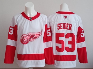 Detroit Red Wings Seider 53# NHL Jerseys 126423