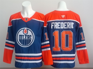 Edmonton Oilers Frederic 10# NHL Jerseys 126431