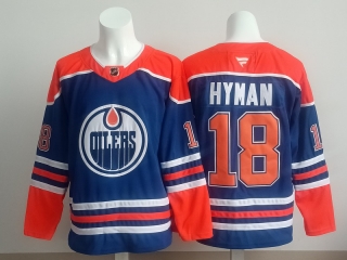 Edmonton Oilers Hyman 18# NHL Jerseys 126434