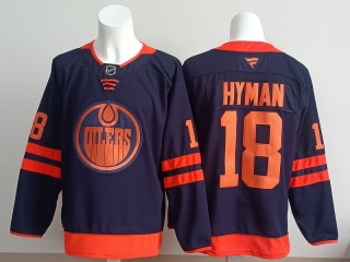 Edmonton Oilers Hyman 18# NHL Jerseys 126435