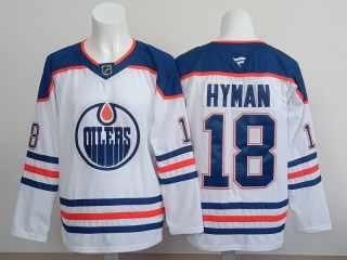 Edmonton Oilers Hyman 18# NHL Jerseys 126437