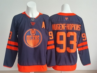 Edmonton Oilers Nugent Hopkins 93# NHL Jerseys 126452