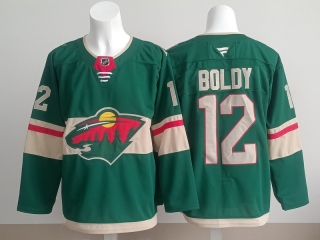 Minnesota Wild Boldy 12# NHL Jerseys 126479