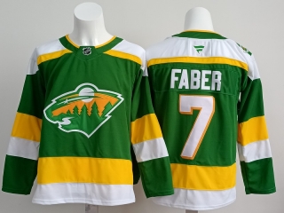 Minnesota Wild Faber 7# NHL Jerseys 126480