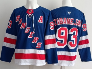 New York Rangers Zibanejad 93# NHL Jerseys 126498