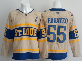Saint Louis Blues Parayko 55# NHL Jerseys 126511