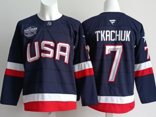 United States National Tkachuk 7# Tkachuk 7# NHL Jerseys 126546