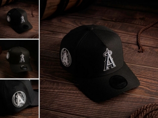 Los Angeles Angels MLB 9FORTY Curved Adjustable Hats 126584