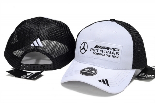 Mercedes-Bens AMG Pure Cotton High Quality Curved Adjustable Hats 126628
