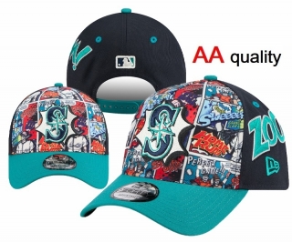 Seattle Mariners MLB 9FORTY Curved Adjustable Hats 126687