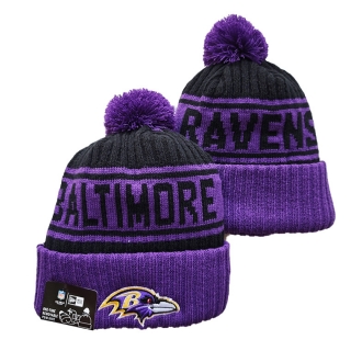 Baltimore Ravens NFL Knitted Beanie Hats 126717