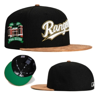 Texas Rangers MLB 59FIFTY Fitted Suede Flat Brim Hats 126836