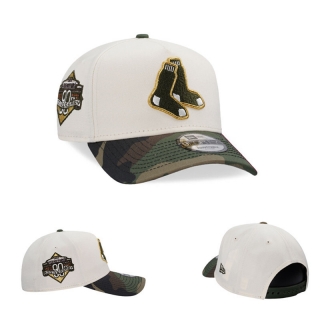 Boston Red Sox MLB 9FORTY Curved Adjustable Hats 126871