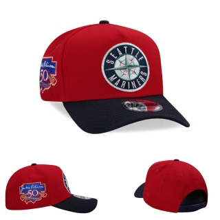 Seattle Mariners MLB 9FORTY Curved Adjustable Hats 126916