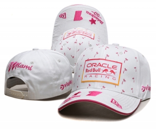 Red Bull Curved Snapback Hats 115565