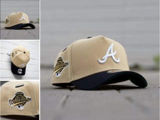Atlanta Braves MLB 9FORTY Curved Adjustable Hats 117081