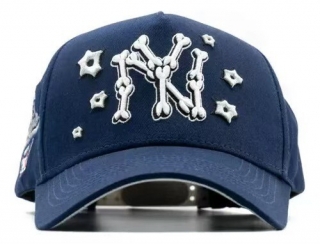 ThirtyOne Hats NY BONES NAVY Curved Snapback Hats NFC Chip Works 127505
