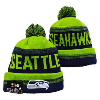Seattle Seahawks NFL Knitted Beanie Hats 127589